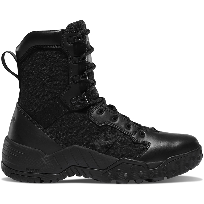 Black Danner Scorch Side-Zip Men's Tactical Boots | BPYJRVC-93