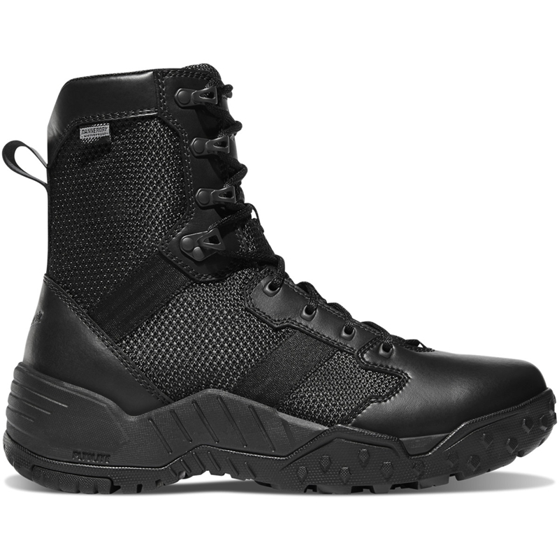 Black Danner Scorch Side-Zip Men's Tactical Boots | HXFCEWV-43