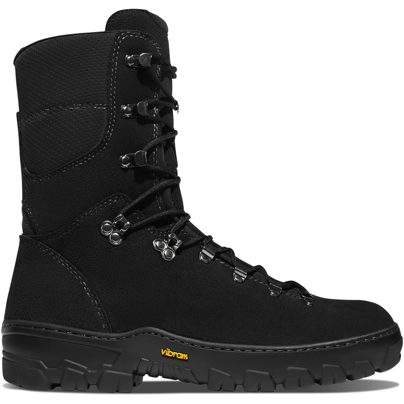 Black Danner Wildland Tactical Firefighter Men's Work Boots | TGRZWIB-52