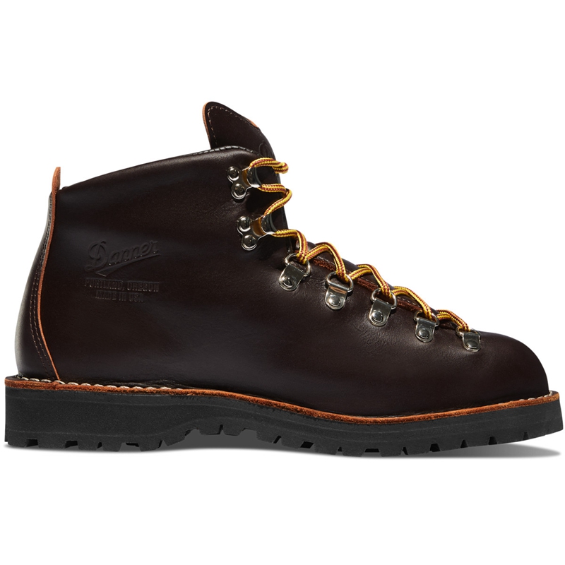 Brown Danner Mountain Light Men's Hiking Boots | TXIKNSA-87