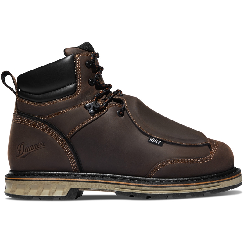 Brown Danner Steel Yard Men's Work Boots | VLIGHMC-64