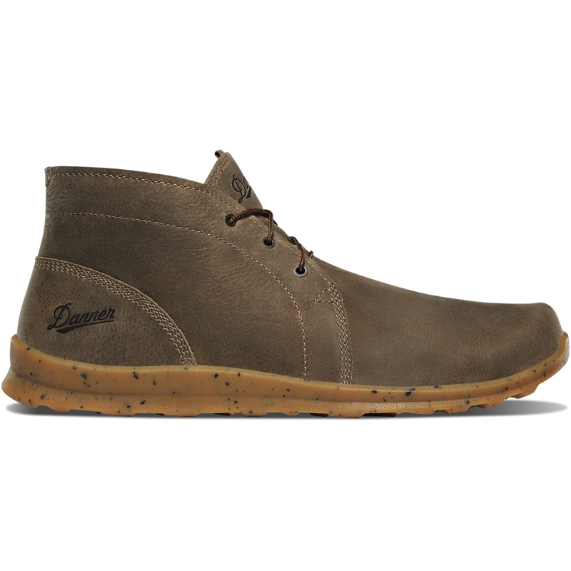 Grey Danner Forest Chukka Men's Hiking Boots | CPXGJIU-73