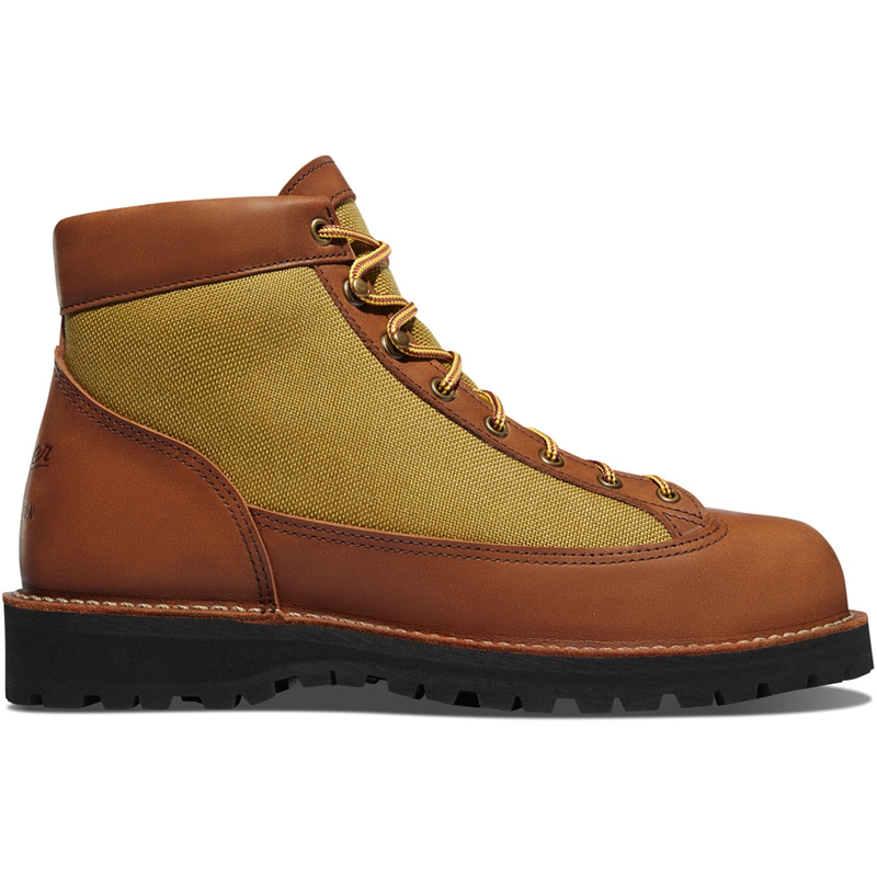 Khaki Danner Danner Light Revival Men's Work Boots | XYVWUNJ-42