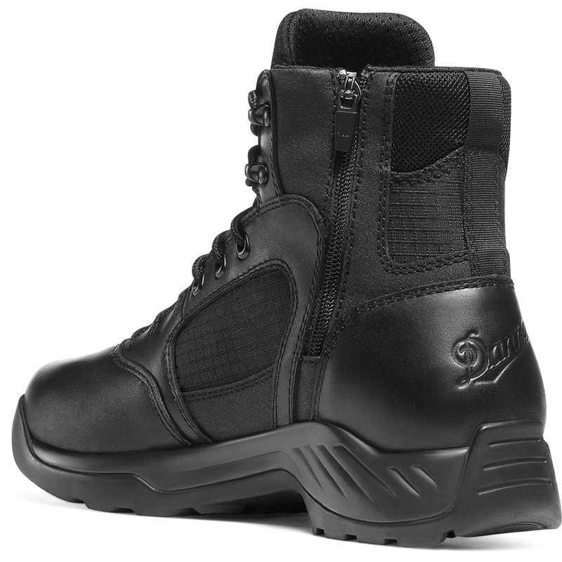 Black Danner Kinetic Men's Tactical Boots | HTXZKWG-25