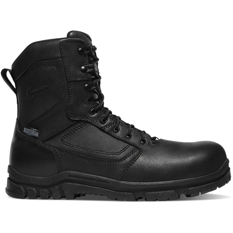 Black Danner Lookout EMS/CSA Men\'s Tactical Boots | YGWQBXE-95