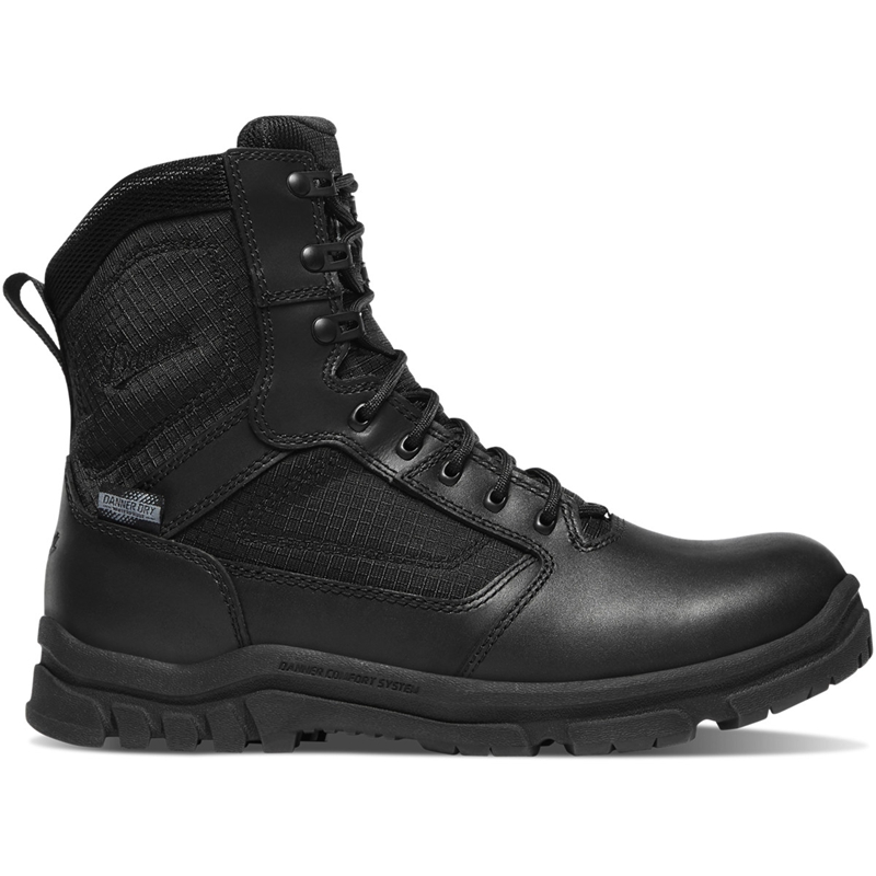 Black Danner Lookout Men\'s Tactical Boots | ETPNXAF-59