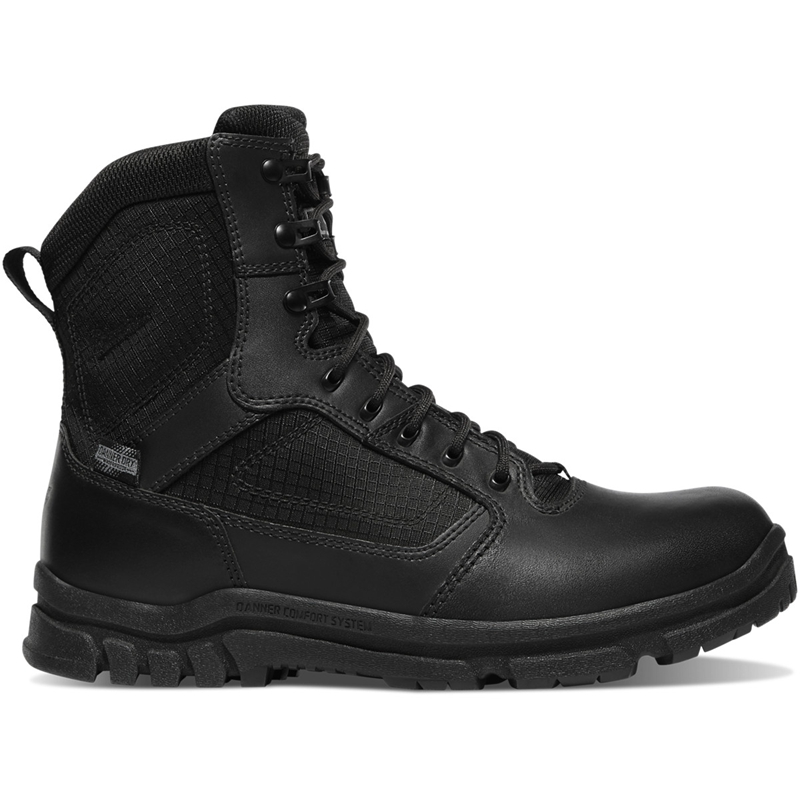 Black Danner Lookout Men\'s Tactical Boots | LCTBMHY-81