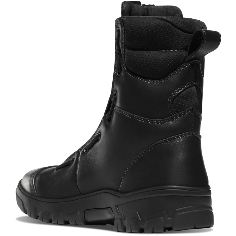 Black Danner Modern Firefighter Men's Work Boots | HBOLRKN-25