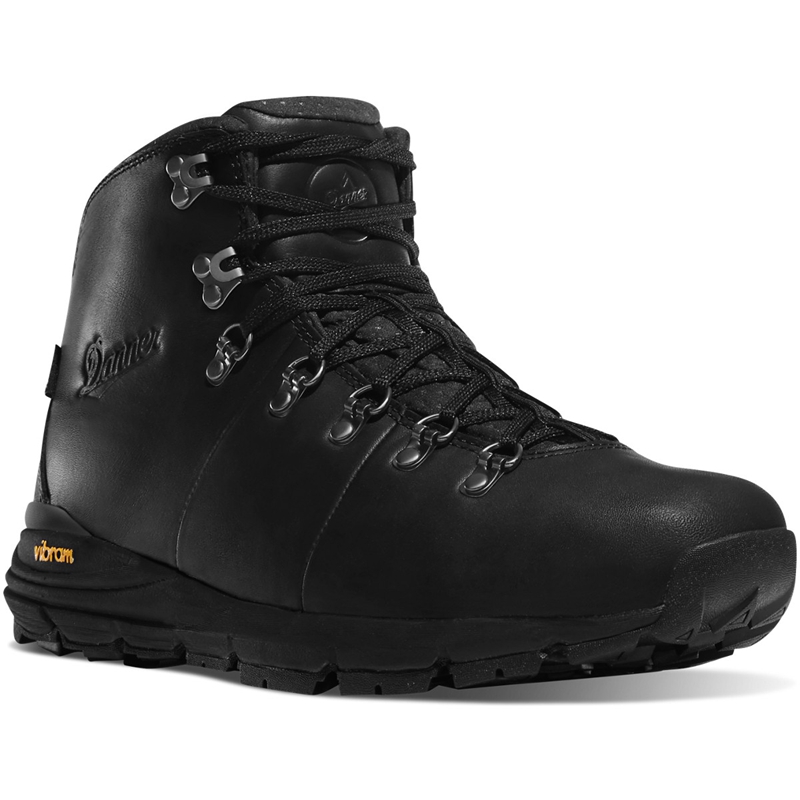 Black Danner Mountain 600 Men's Work Boots | YPEMNSB-02