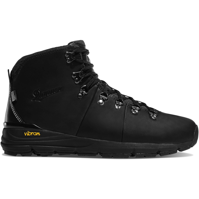 Black Danner Mountain 600 Men\'s Work Boots | YPEMNSB-02