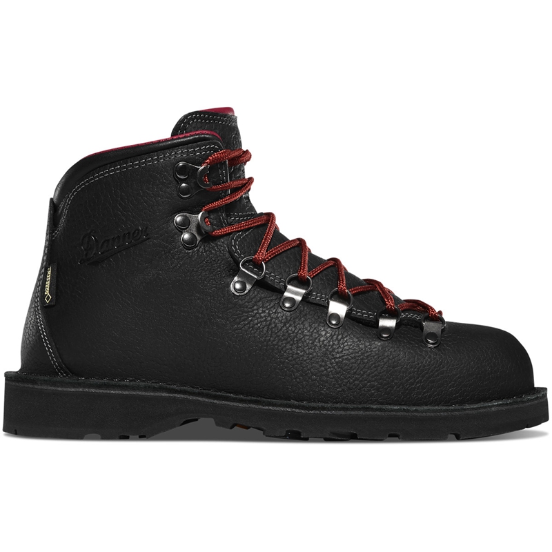 Black Danner Mountain Pass Men\'s Hiking Boots | TPJNBYZ-38