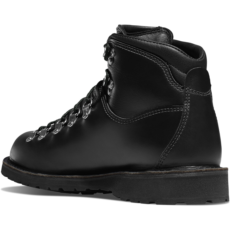 Black Danner Mountain Pass Men's Work Boots | OERQMWY-31