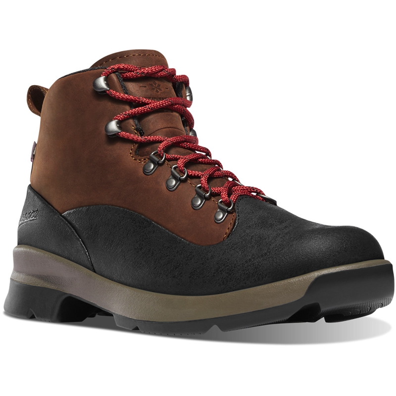 Black Danner Pub Garden Winter Women's Work Boots | IYDAMKE-79