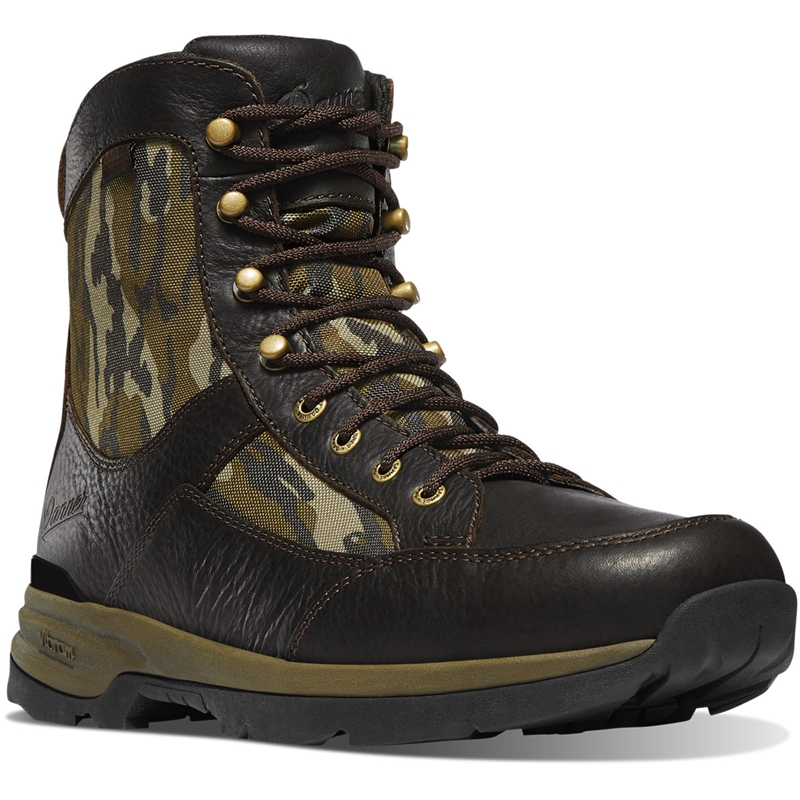 Black Danner Recurve Men's Hunting Boots | JSNBRCH-78