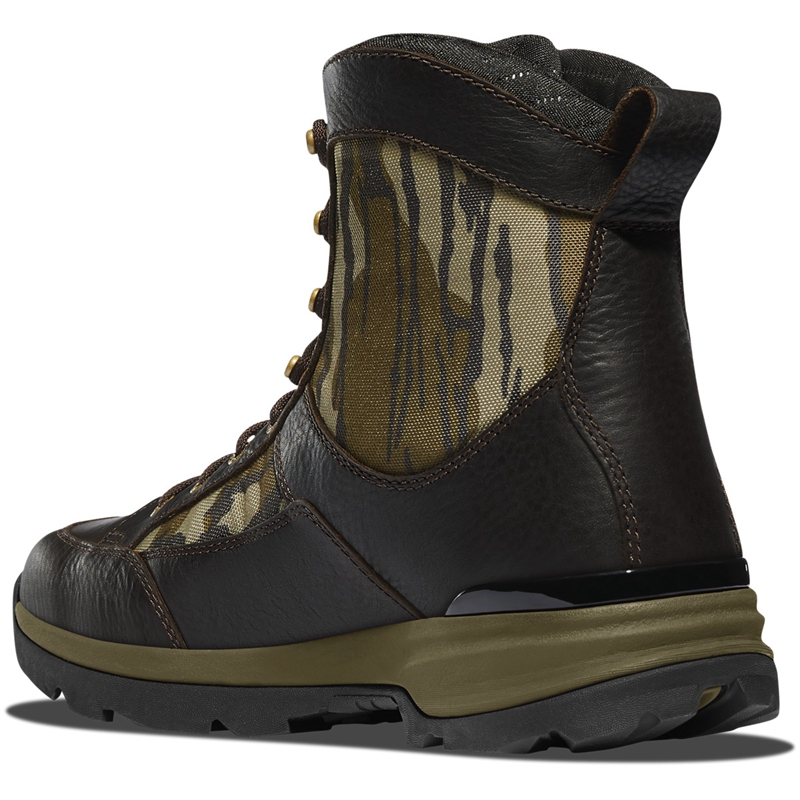 Black Danner Recurve Men's Hunting Boots | JSNBRCH-78