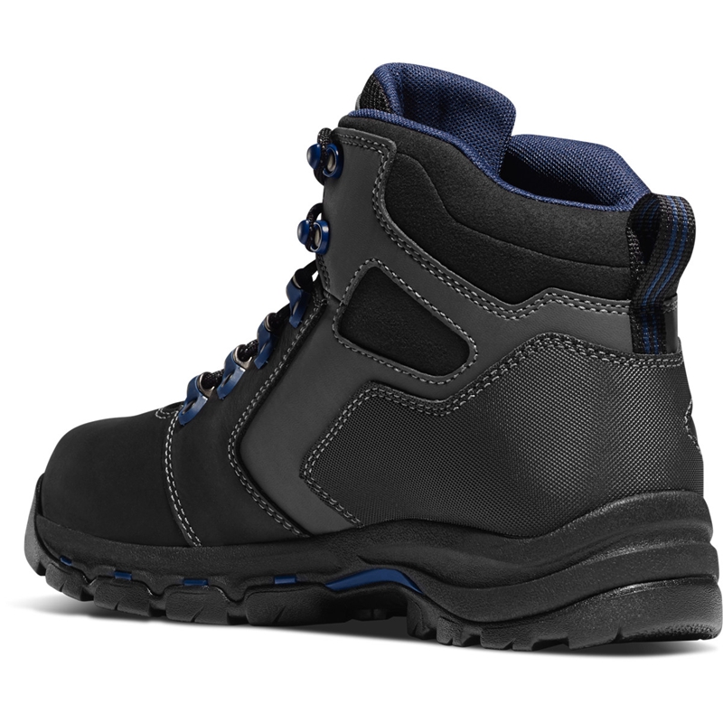 Black Danner Vicious Men's Work Boots | OGZKRDI-64