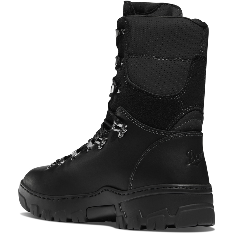 Black Danner Wildland Tactical Firefighter Men's Work Boots | IHOQUXY-53