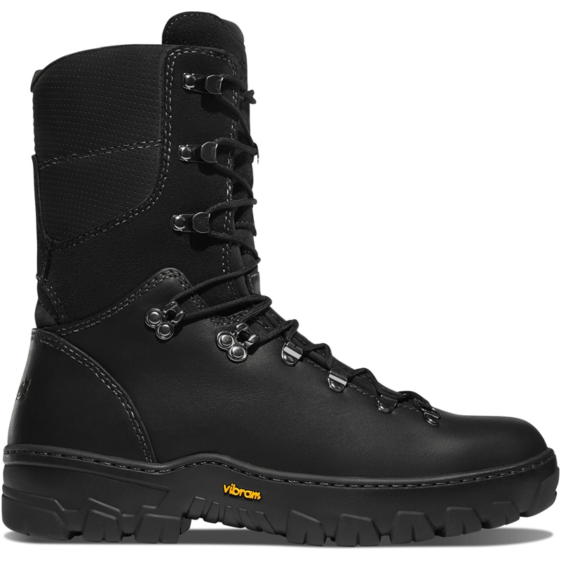 Black Danner Wildland Tactical Firefighter Men\'s Work Boots | IHOQUXY-53