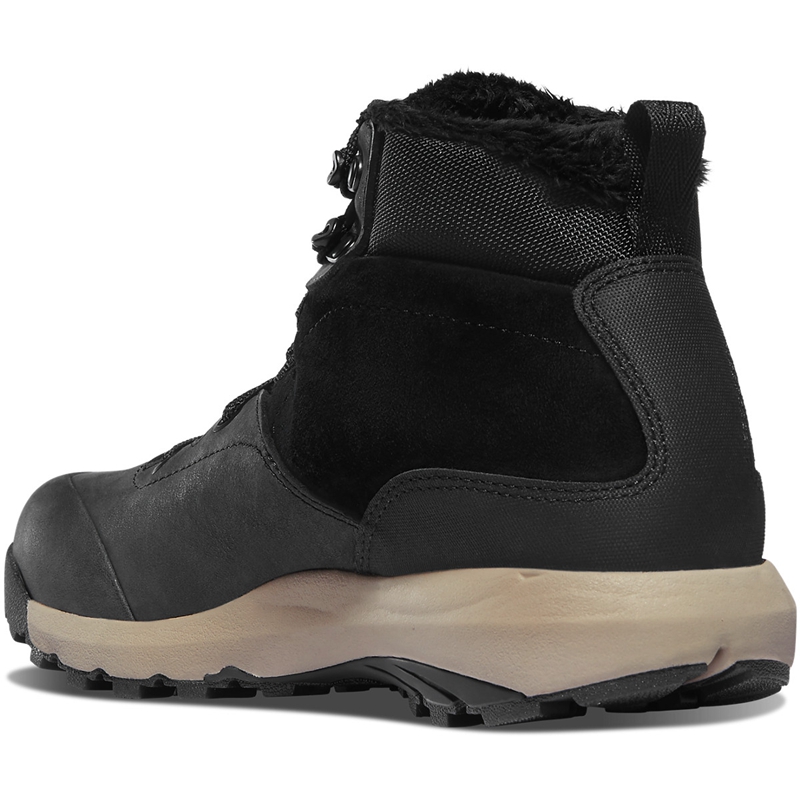 Black / Grey Danner Inquire Mid Insulated Women's Combat Boots | BTQKPMI-95