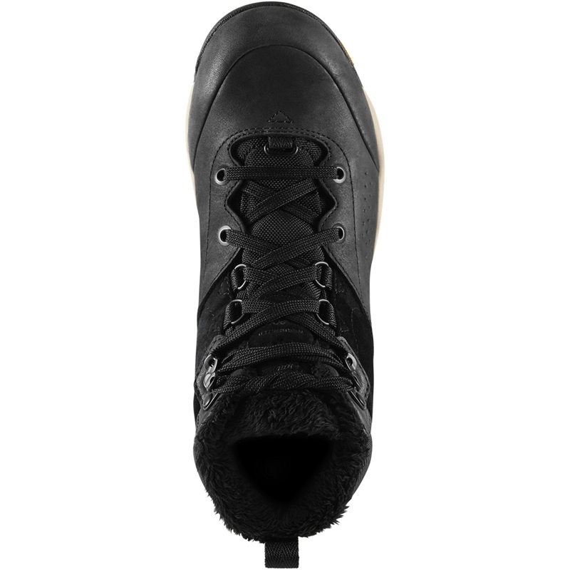 Black / Grey Danner Inquire Mid Insulated Women's Combat Boots | BTQKPMI-95