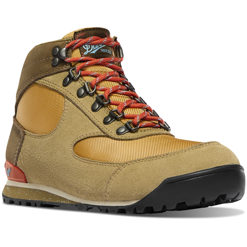 Brown / Brown Danner Jag Dry Weather Women's Work Boots | LJABOYN-96