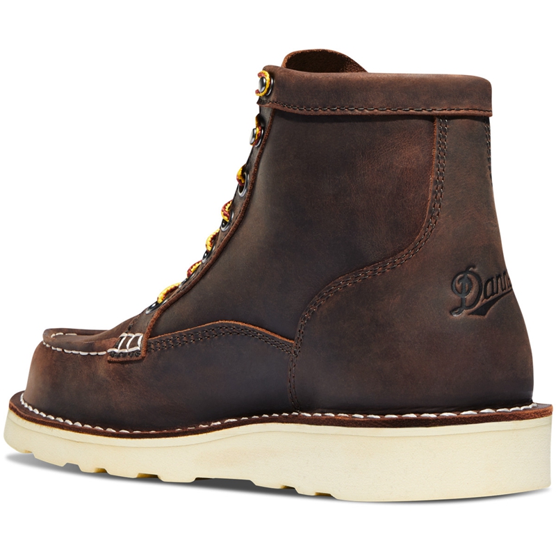 Brown Danner Bull Run Moc Toe Women's Chelsea Boots | BDGZJPO-93