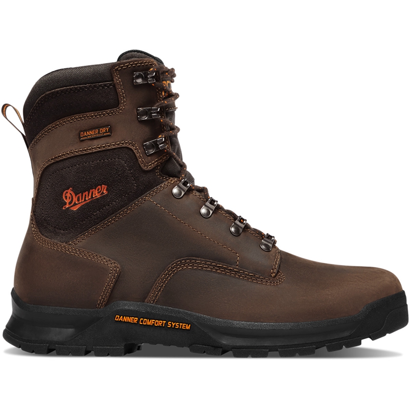 Brown Danner Crafter Men\'s Work Boots | YNASEHP-40