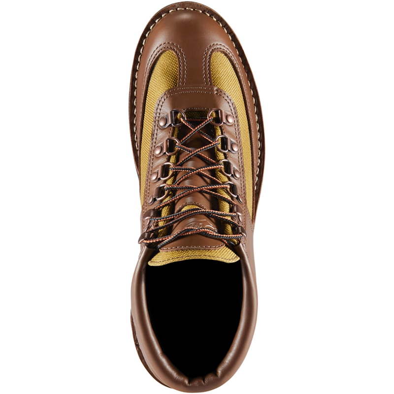 Brown Danner Feather Light Men's Hiking Boots | VFNKWUR-07