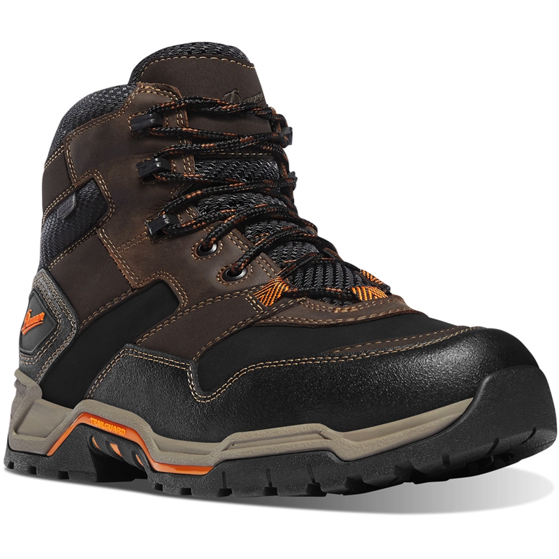 Brown Danner Field Ranger Men's Work Boots | EDFYLWI-09