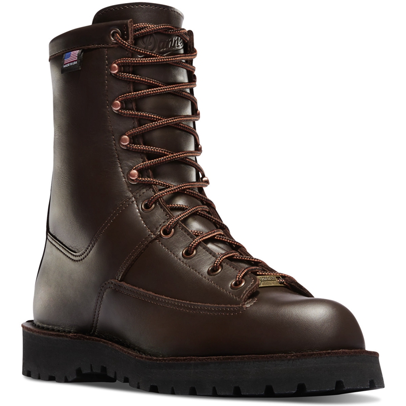 Brown Danner Hood Winter Light Men's Hunting Boots | IKGHAZN-62