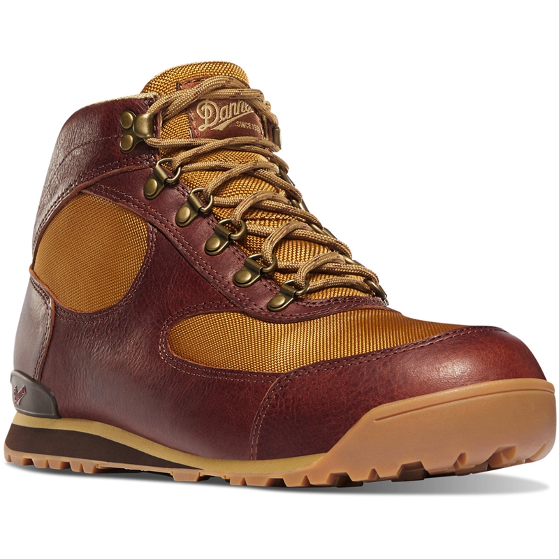 Brown Danner Jag Men's Work Boots | FMXLKQB-26