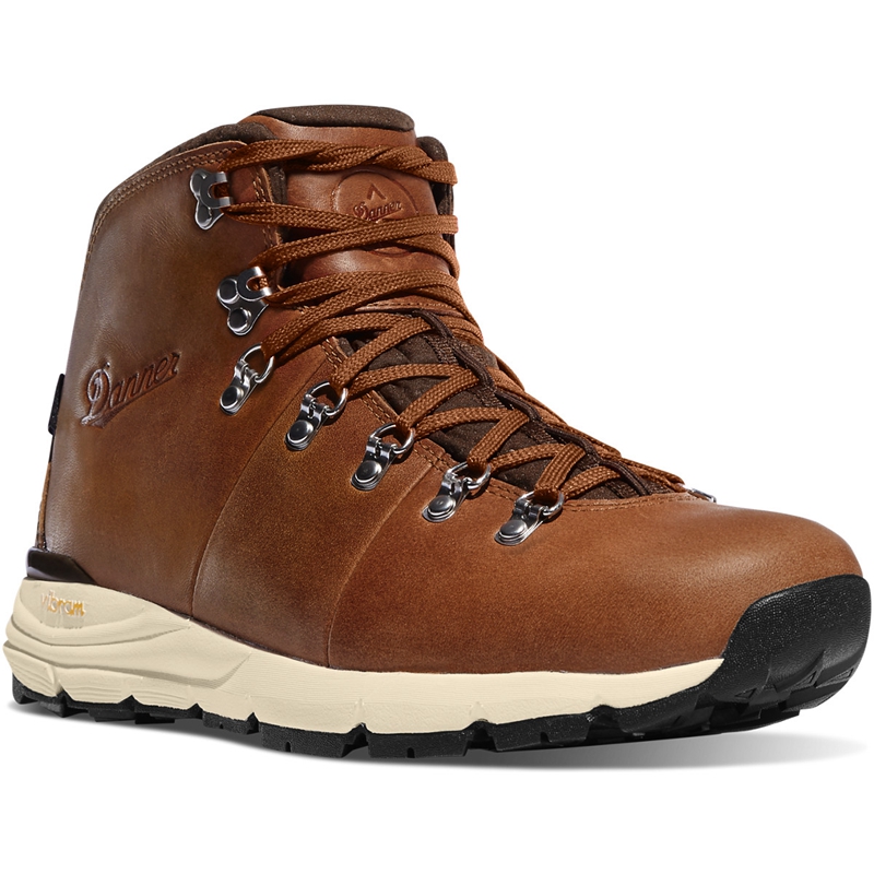 Brown Danner Mountain 600 Men's Hiking Boots | SIKTMDW-02