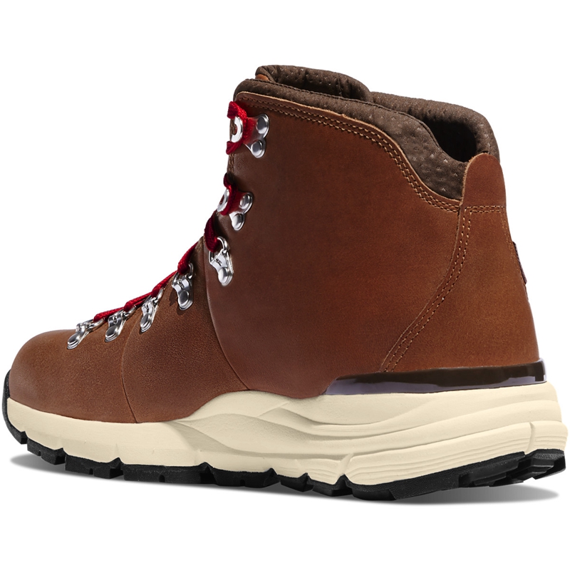 Brown Danner Mountain 600 Men's Work Boots | URXOQSH-45