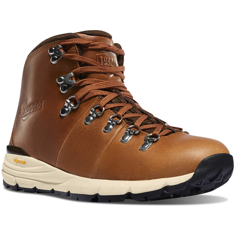 Brown Danner Mountain 600 Women's Work Boots | PYQOVLE-14