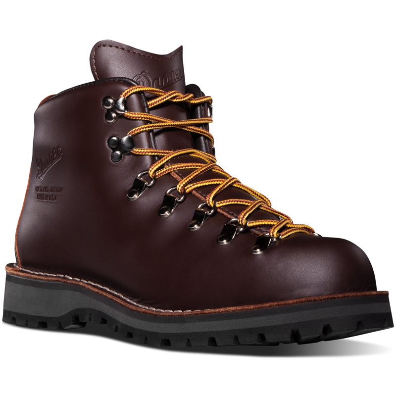 Brown Danner Mountain Light Men's Hiking Boots | TXIKNSA-87