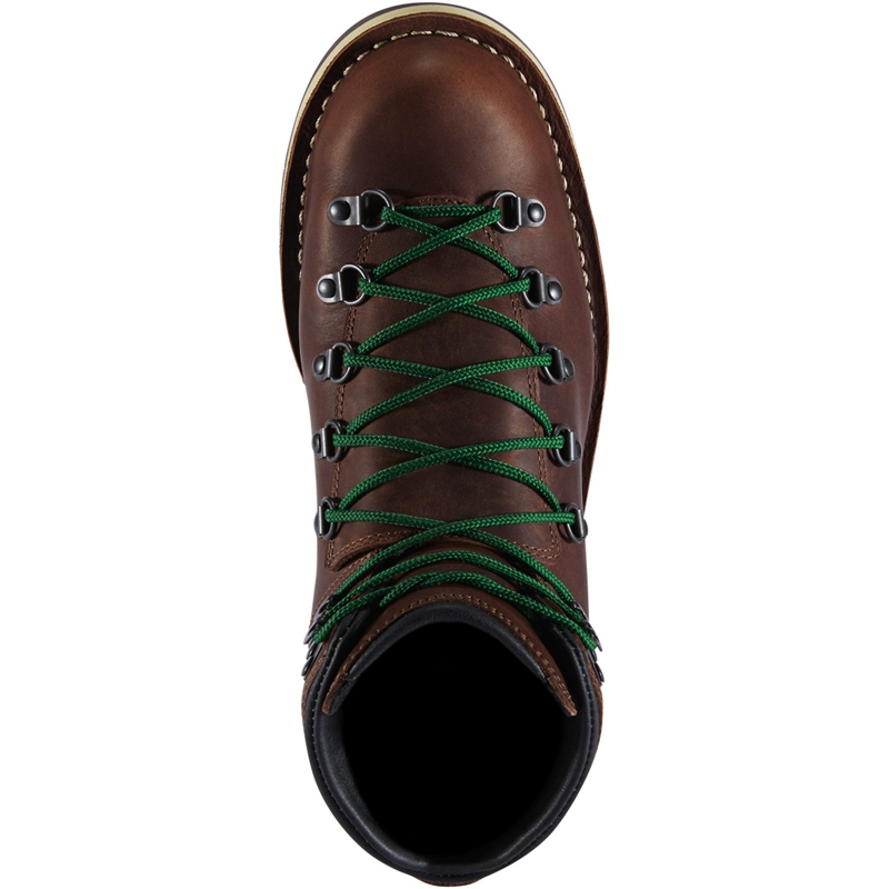 Brown Danner Mountain Pass Men's Work Boots | BYTQDPJ-98