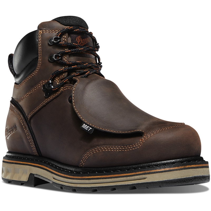 Brown Danner Steel Yard Men's Work Boots | VLIGHMC-64