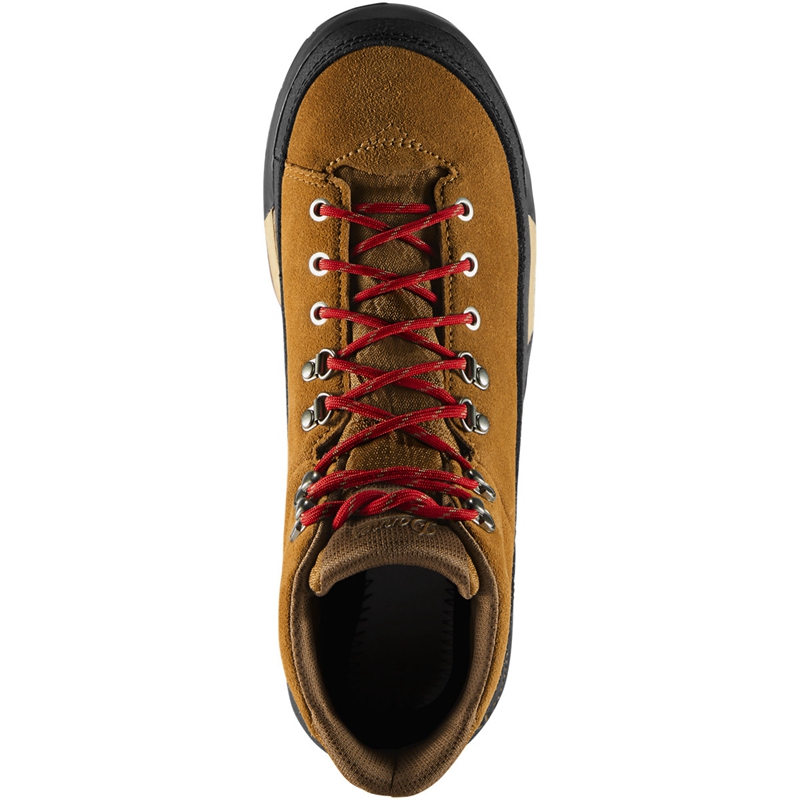 Brown / Red Danner Panorama Men's Hiking Boots | BXDOJNG-27