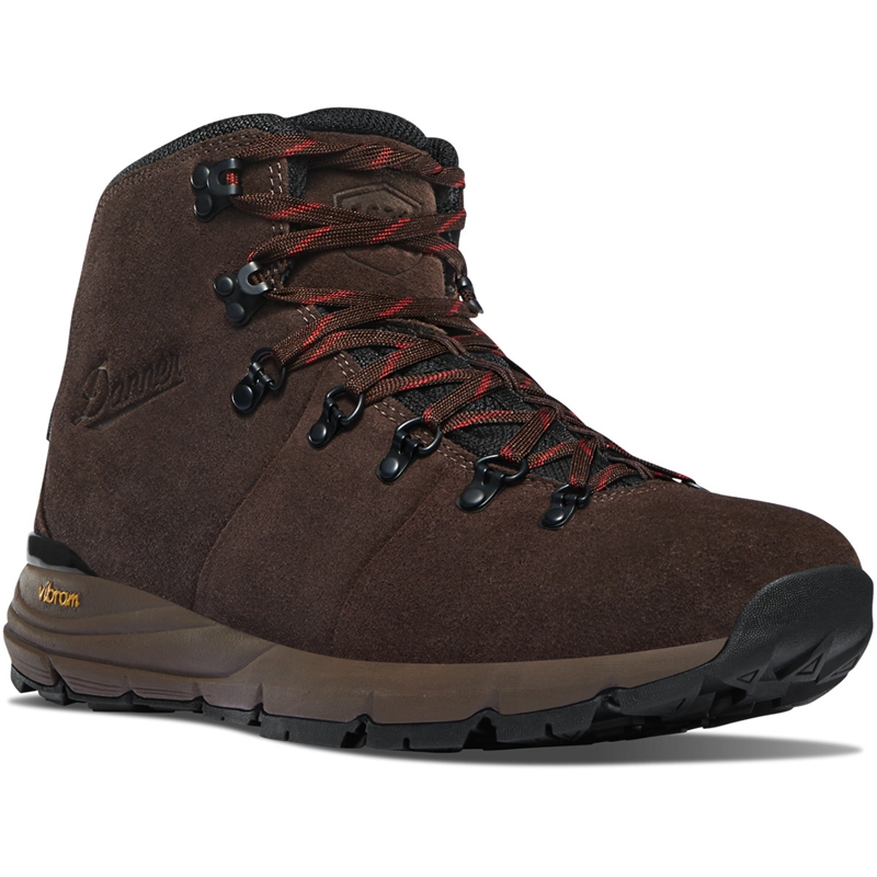 Chocolate Danner Mountain 600 Men's Hiking Boots | OYFLECV-92