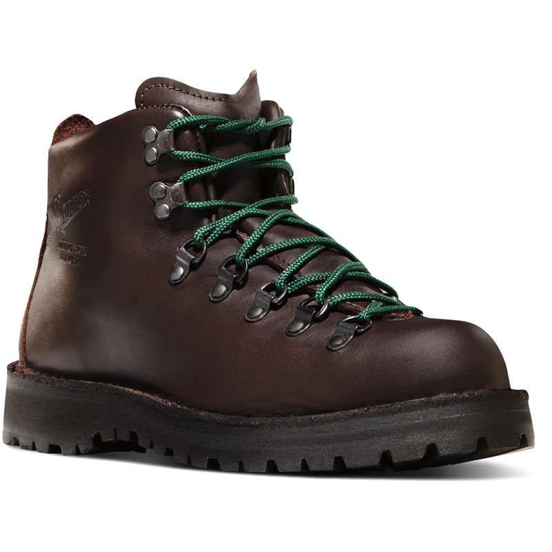 Chocolate Danner Mountain Light II Men's Hiking Boots | LCEYZUN-72