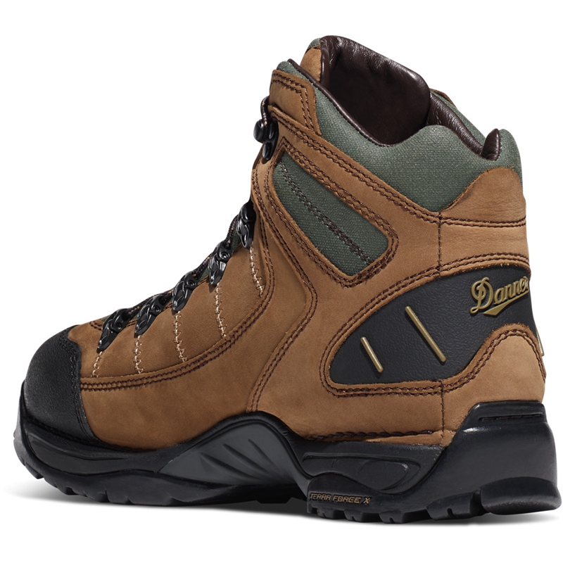 Dark Brown Danner 453 Men's Hiking Boots | WUFTXRP-84