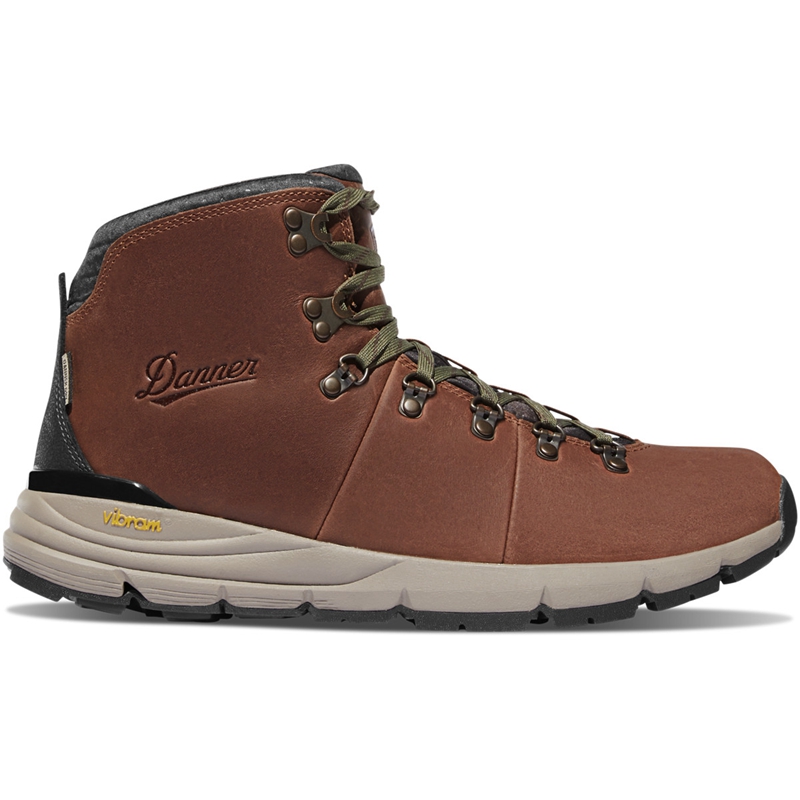 Green Danner Mountain 600 Men\'s Hiking Boots | CHNOVDW-83