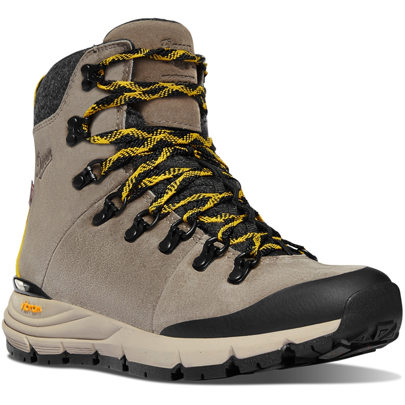 Grey Danner Arctic 600 Side-Zip Women's Hiking Boots | AUNQTPJ-14