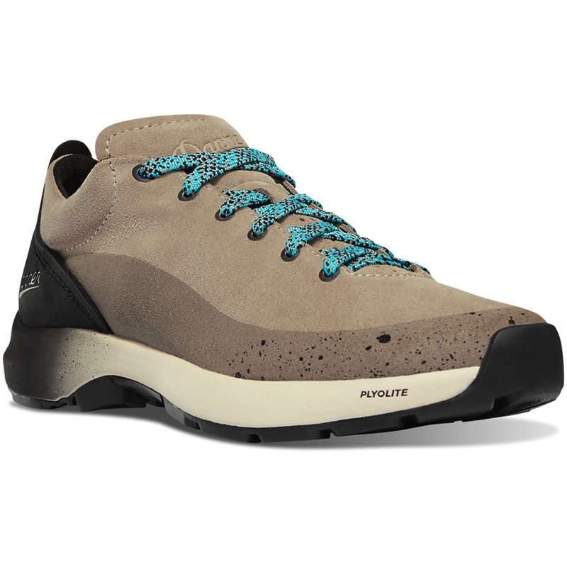 Grey Danner Caprine Low Suede Women's Work Shoes | WCUSLYH-56