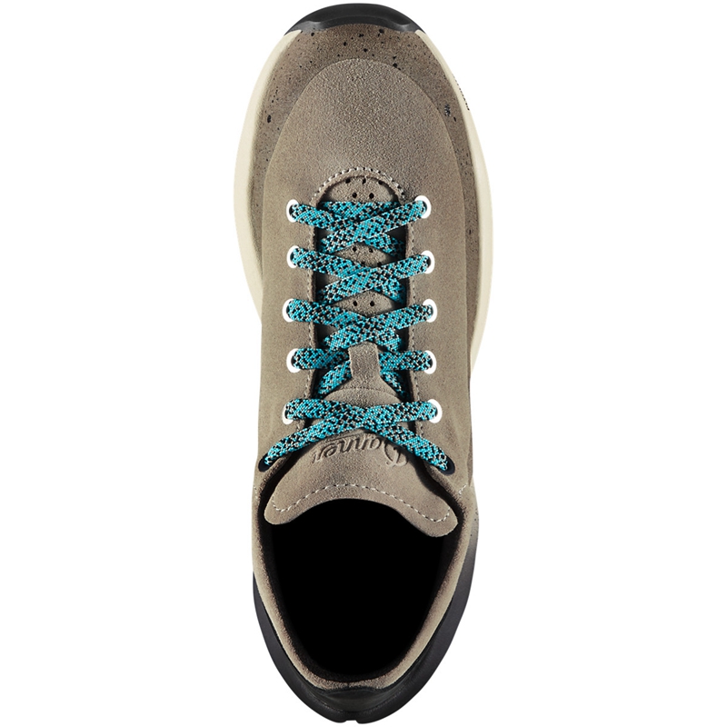 Grey Danner Caprine Low Suede Women's Work Shoes | WCUSLYH-56