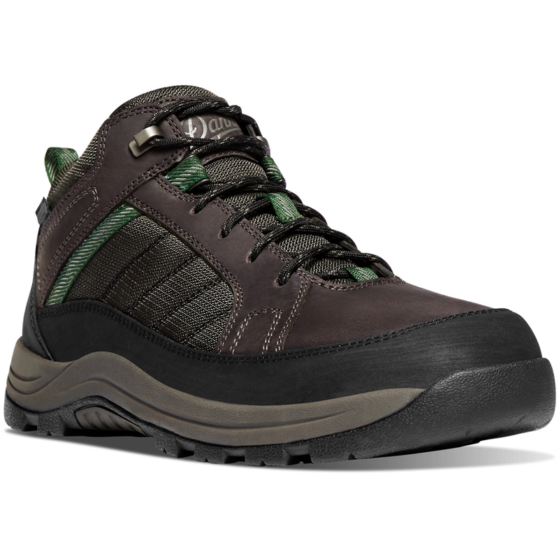 Grey Danner Riverside Men's Work Boots | BJWARUV-69