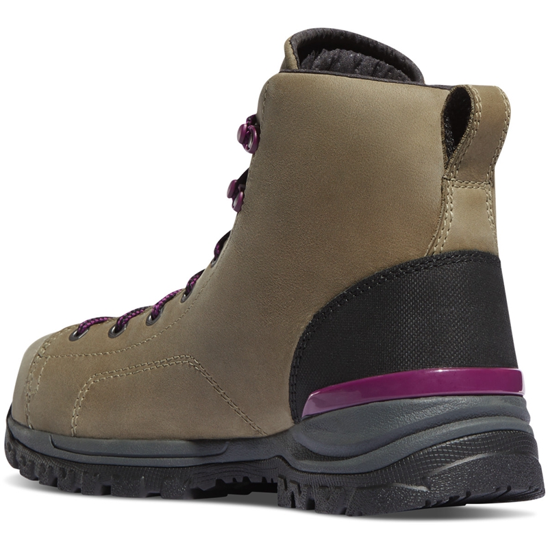 Grey Danner Stronghold Women's Work Boots | ZICEASM-85