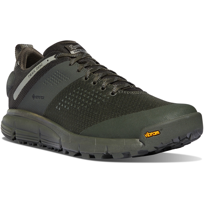 Olive Danner Trail 2650 Mesh GTX Men's Hunting Boots | SEWAXHK-03