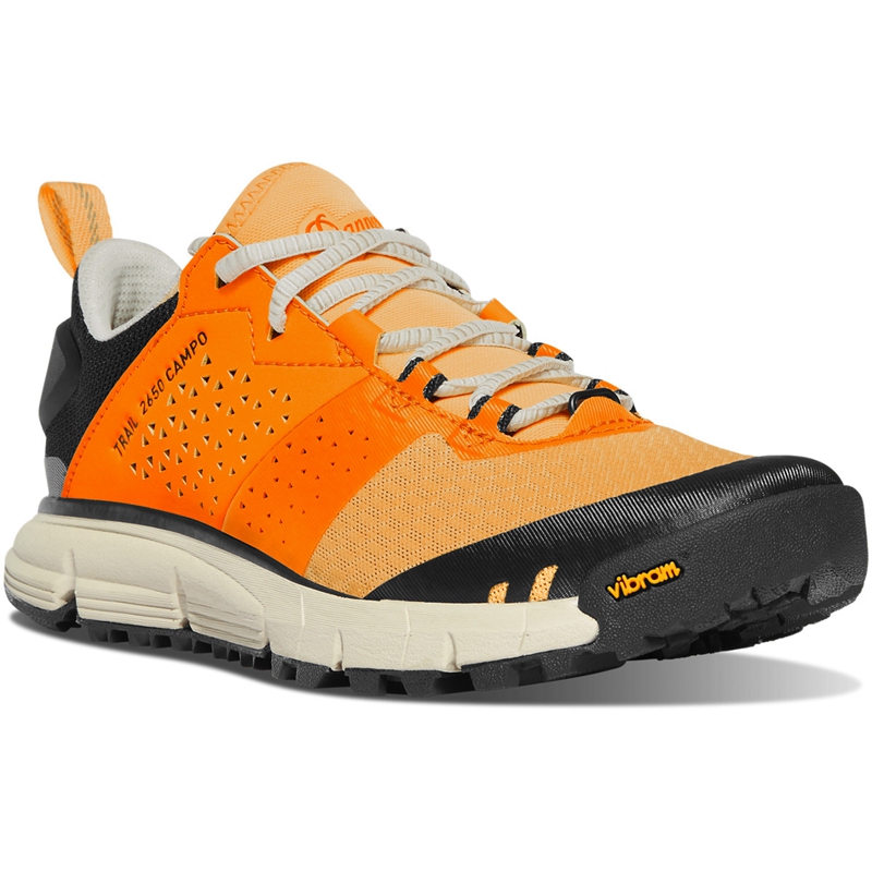 Orange Danner Trail 2650 Campo Men's Hiking Shoes | THPLFVS-06